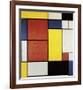 Composition II, 1920-Piet Mondrian-Framed Premium Giclee Print