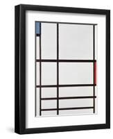 Composition Ii,, 1937-Piet Mondrian-Framed Giclee Print