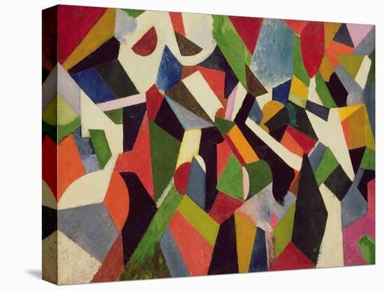 Composition Ii, C.1916 (Oil on Canvas)-Patrick Henry Bruce-Stretched Canvas