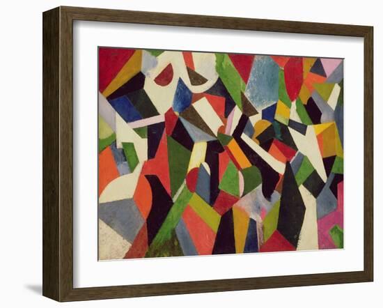 Composition Ii, C.1916 (Oil on Canvas)-Patrick Henry Bruce-Framed Giclee Print