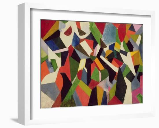 Composition Ii, C.1916 (Oil on Canvas)-Patrick Henry Bruce-Framed Giclee Print