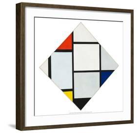 Composition II in Red, Blue, and Yellow, 1930-Piet Mondrian-Framed Art Print