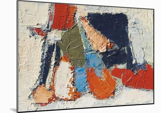 Composition II-Nicolas de Staël-Mounted Giclee Print