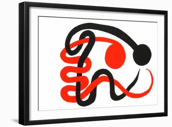 Composition III-Alexander Calder-Framed Collectable Print