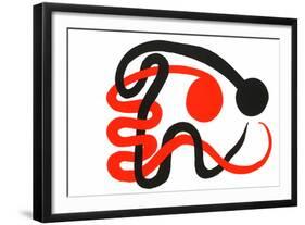 Composition III-Alexander Calder-Framed Collectable Print