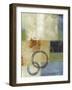 Composition in Blue II-Andrew Michaels-Framed Art Print