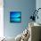 Composition in Blue-Philippe Sainte-Laudy-Framed Stretched Canvas displayed on a wall