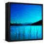 Composition in Blue-Philippe Sainte-Laudy-Framed Stretched Canvas