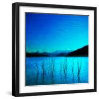 Composition in Blue-Philippe Sainte-Laudy-Framed Photographic Print