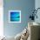 Composition in Blue-Philippe Sainte-Laudy-Framed Photographic Print displayed on a wall
