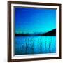 Composition in Blue-Philippe Sainte-Laudy-Framed Photographic Print