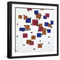 Composition in Colour A, 1917-Piet Mondrian-Framed Giclee Print