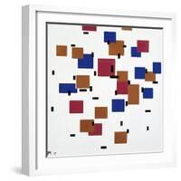 Composition in Colour A, 1917-Piet Mondrian-Framed Giclee Print