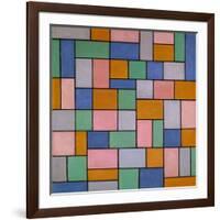 Composition in Dissonances, 1919-Theo Van Doesburg-Framed Giclee Print