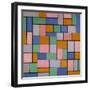 Composition in Dissonances, 1919-Theo Van Doesburg-Framed Giclee Print