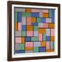 Composition in Dissonances, 1919-Theo Van Doesburg-Framed Giclee Print