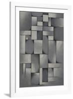 Composition in Gray (Rag-Time)-Theo Van Doesburg-Framed Giclee Print