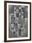 Composition in Gray (Rag-Time)-Theo Van Doesburg-Framed Giclee Print