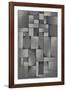 Composition in Gray (Rag-Time)-Theo Van Doesburg-Framed Giclee Print