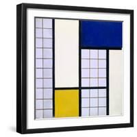 Composition in Half-Tones, 1928-Theo Van Doesburg-Framed Premium Giclee Print