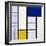 Composition in Half-Tones, 1928-Theo Van Doesburg-Framed Premium Giclee Print