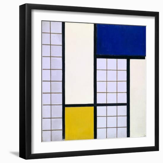 Composition in Half-Tones, 1928-Theo Van Doesburg-Framed Premium Giclee Print