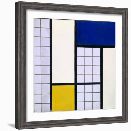 Composition in Half-Tones, 1928-Theo Van Doesburg-Framed Giclee Print