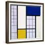 Composition in Half-Tones, 1928-Theo Van Doesburg-Framed Giclee Print