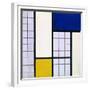 Composition in Half-Tones, 1928-Theo Van Doesburg-Framed Giclee Print