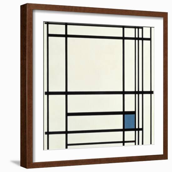 Composition in Lines and Colour: III, 1937-Piet Mondrian-Framed Giclee Print