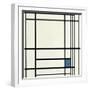 Composition in Lines and Colour: III, 1937-Piet Mondrian-Framed Giclee Print