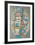 Composition in Oval with Color Planes 1, 1914-Piet Mondrian-Framed Art Print