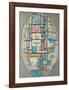 Composition in Oval with Color Planes 1, 1914-Piet Mondrian-Framed Art Print