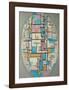 Composition in Oval with Color Planes 1, 1914-Piet Mondrian-Framed Art Print