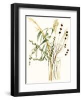 Composition in Vase I-Jennifer Goldberger-Framed Art Print