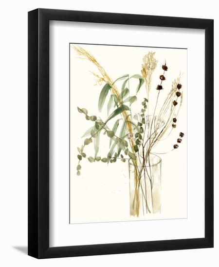 Composition in Vase I-Jennifer Goldberger-Framed Art Print