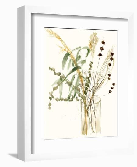 Composition in Vase I-Jennifer Goldberger-Framed Art Print