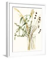 Composition in Vase I-Jennifer Goldberger-Framed Art Print