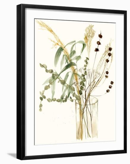 Composition in Vase I-Jennifer Goldberger-Framed Art Print