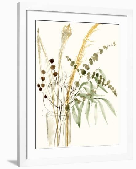 Composition in Vase II-Jennifer Goldberger-Framed Art Print