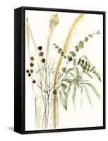 Composition in Vase II-Jennifer Goldberger-Framed Stretched Canvas