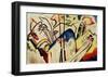 Composition IV, 1911-Wassily Kandinsky-Framed Giclee Print