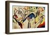 Composition IV, 1911-Wassily Kandinsky-Framed Giclee Print