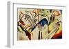 Composition IV, 1911-Wassily Kandinsky-Framed Giclee Print