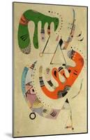 Composition ll, 1922-Wassily Kandinsky-Mounted Art Print