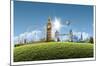 Composition London Landmarks-null-Mounted Art Print