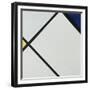 Composition No 1, 1925-Piet Mondrian-Framed Giclee Print