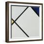 Composition No 1, 1925-Piet Mondrian-Framed Giclee Print