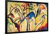 Composition No. 4, 1911-Wassily Kandinsky-Framed Giclee Print