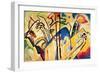 Composition No. 4, 1911-Wassily Kandinsky-Framed Premium Giclee Print